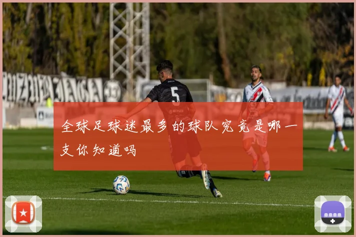 全球足球迷最多的球队究竟是哪一支你知道吗